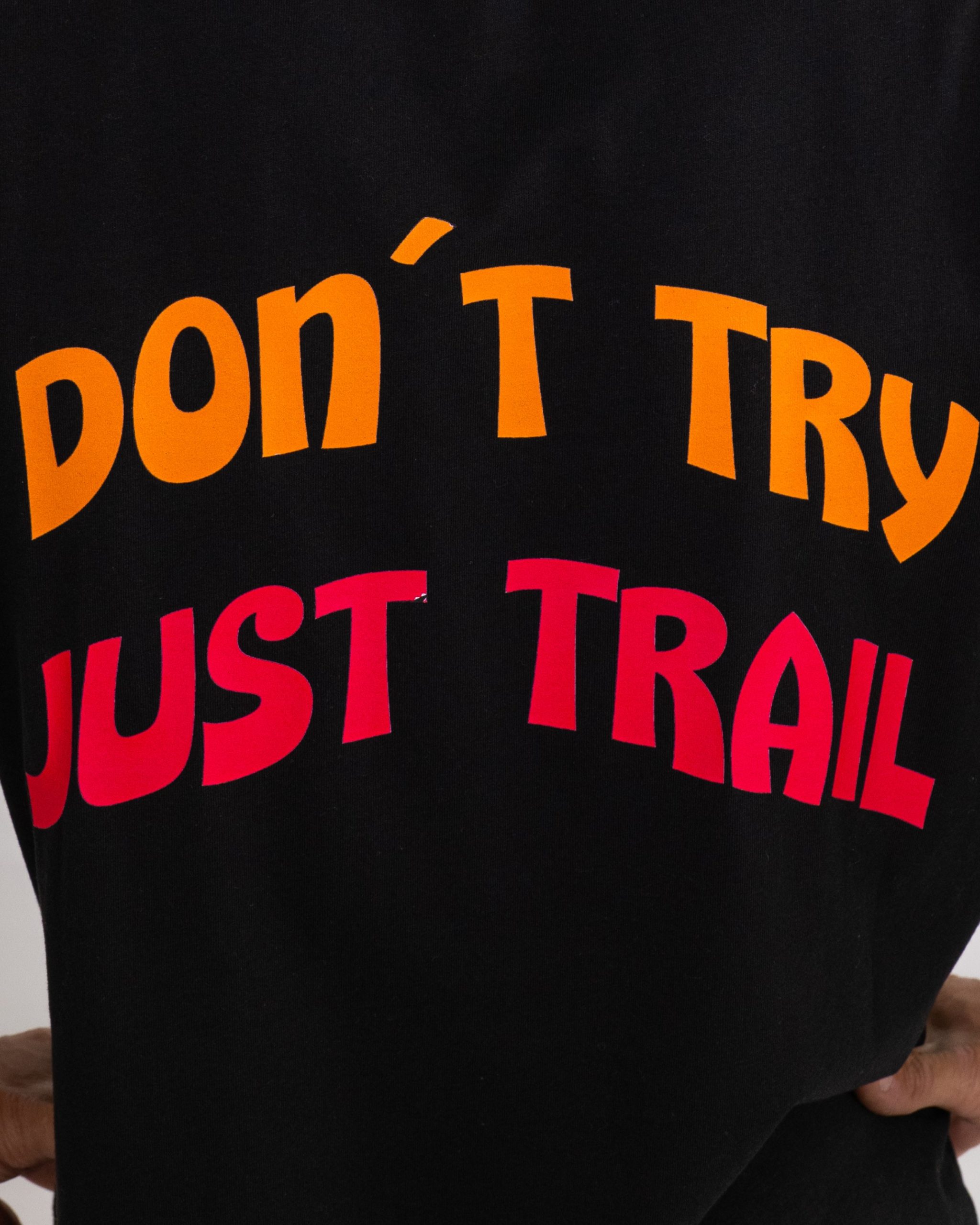 Camiseta Regular Just Trail Hombre Black 3 scaled