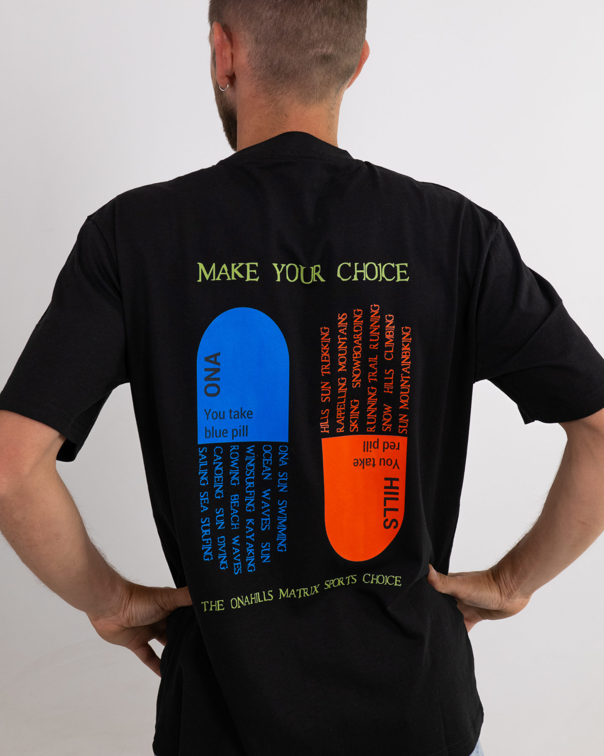 Camiseta Regular Matrix Hombre Black 2 scaled