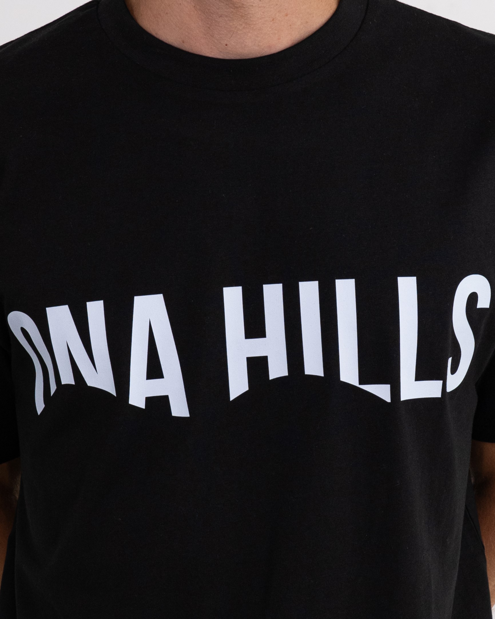 Camiseta Regular Ona White Hombre Black 3