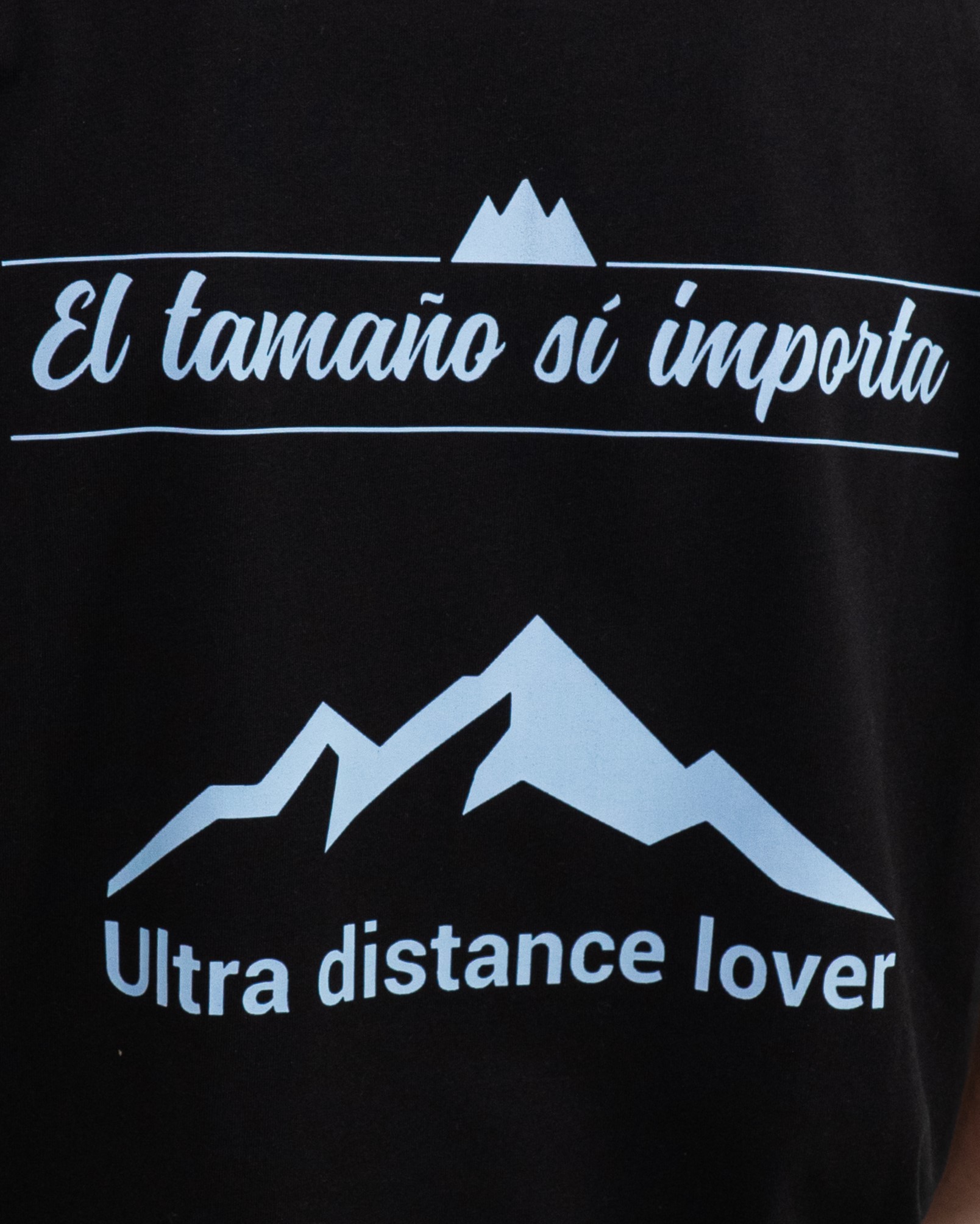 Camiseta Regular Ultra Distance Lover Hombre Black 3