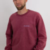 Crewneck-Regular-Feel-Run-Hombre-Burdeos-1 Crewneck Regular Feel Run Hombre Burdeos 1