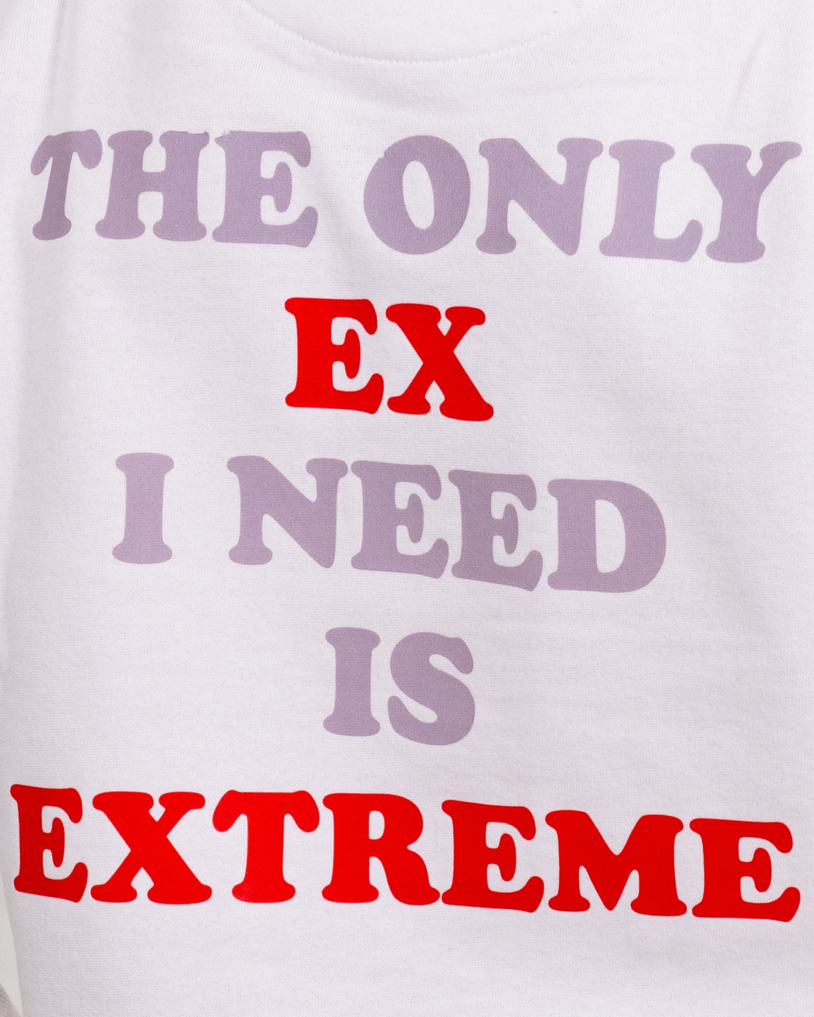 Crewneck Regular The Only Ex Hombre White 3