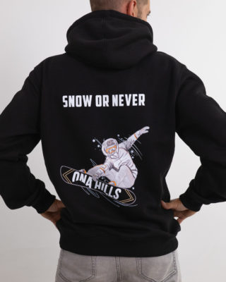 Hoodie Regular Snow Or Never Jump Man