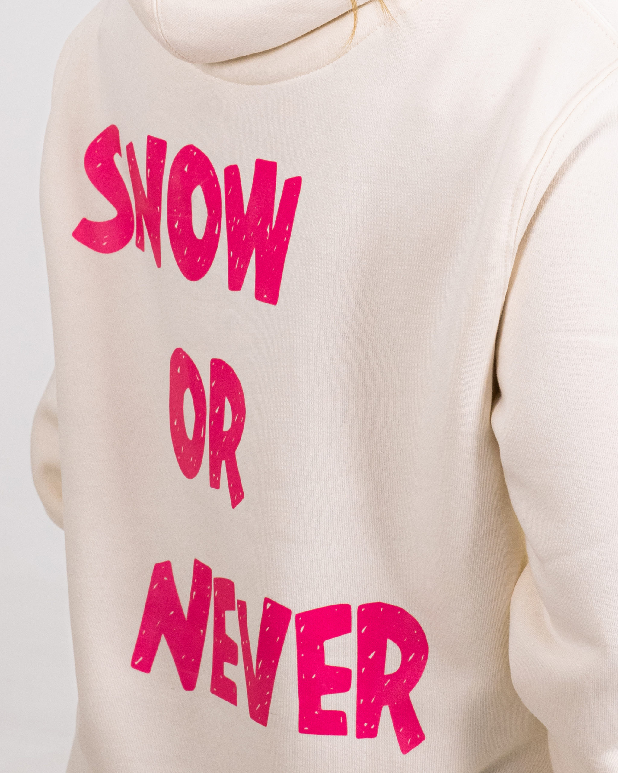 Hoodie Regular Snow Or Never Mujer Coconut 3 scaled